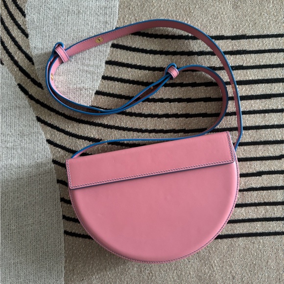 Audette Nuit Saddle Bag, Baby Pink - Picture 2 of 4